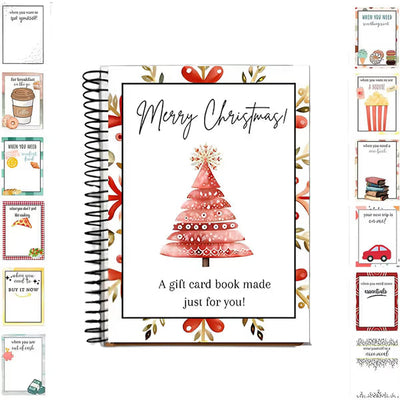 Christmas Gift Card Book — Christmas tree