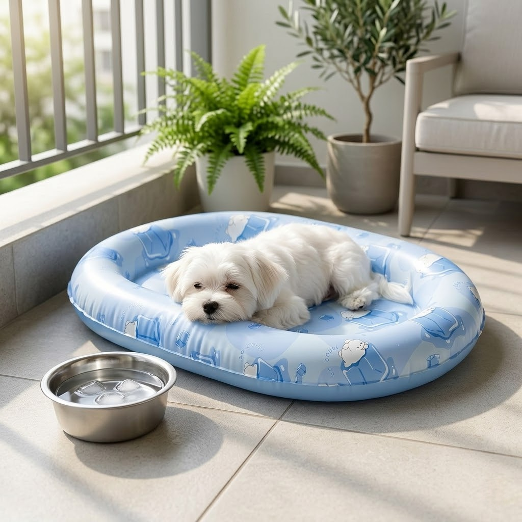 Premium Summer Cooling Pet Nest
