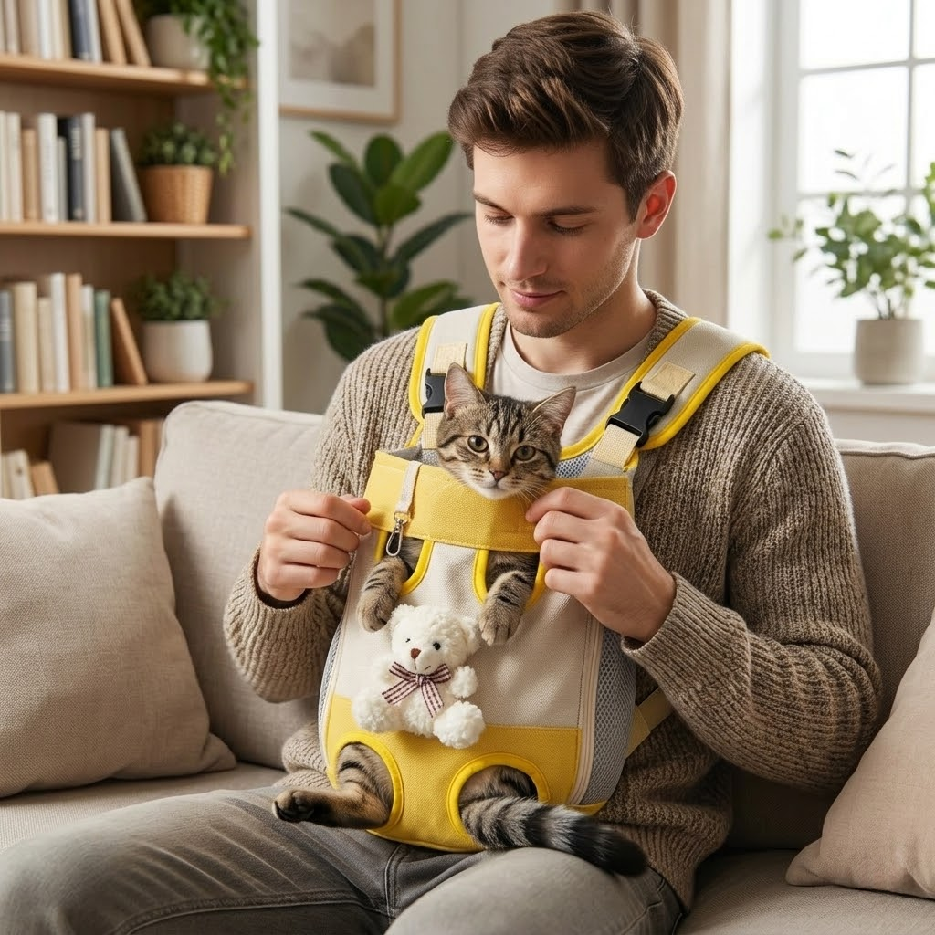 Hands-Free Pet Carrier Backpack