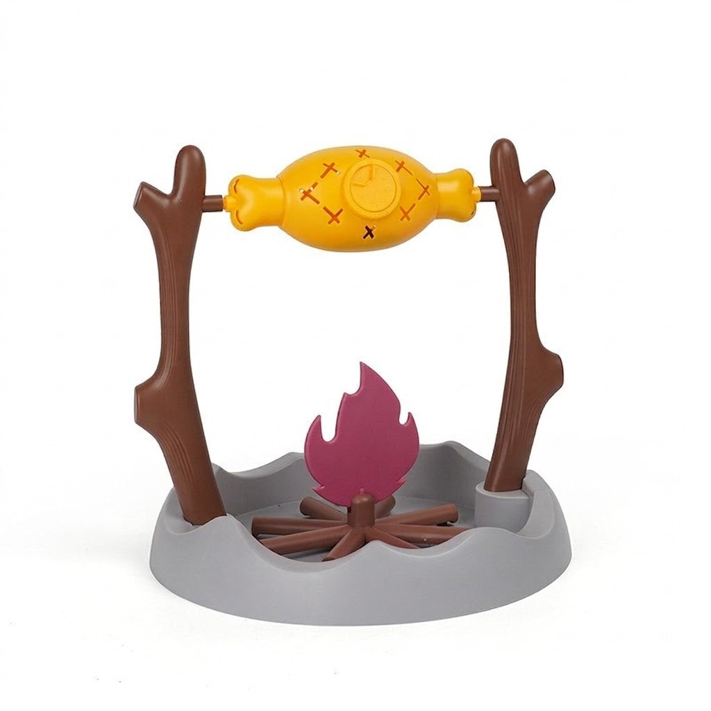 Interactive BBQ Roast Cat Puzzle Toy