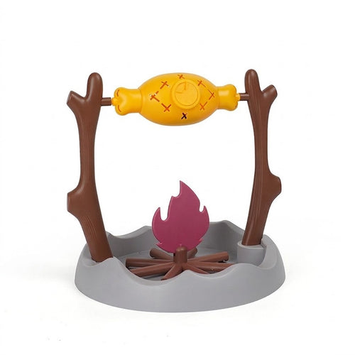 Interactive BBQ Roast Cat Puzzle Toy