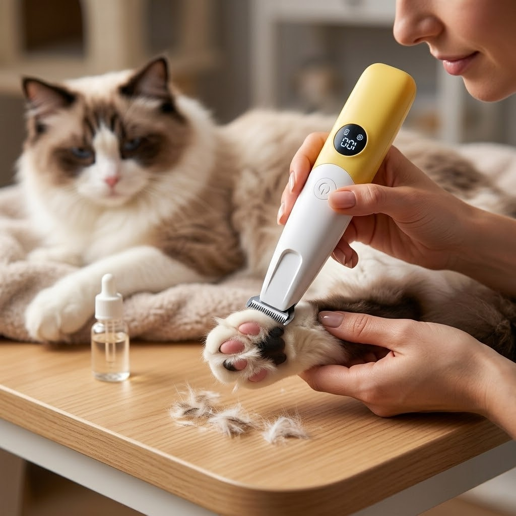 Professional LED Pet Paw Trimmer