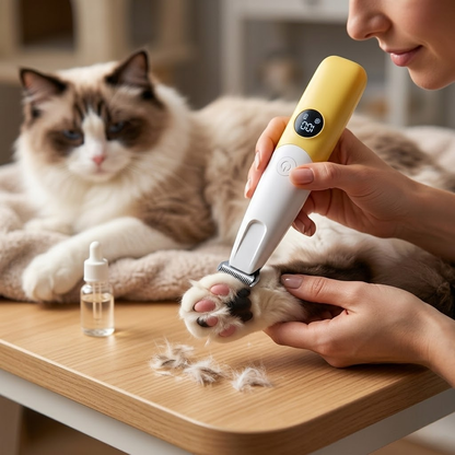 Professional LED Pet Paw Trimmer