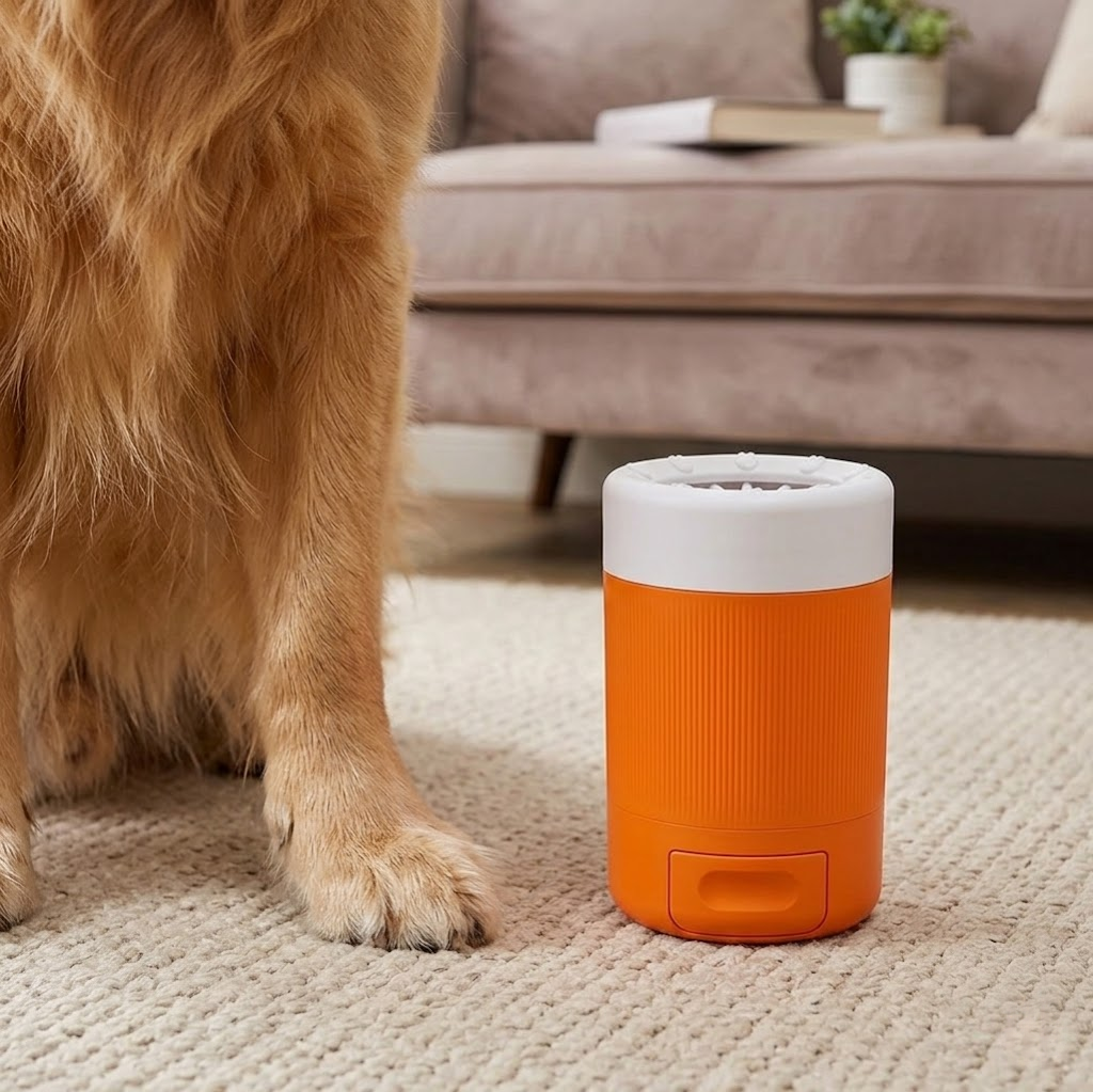 Semi-Automatic Pet Paw Cleaner