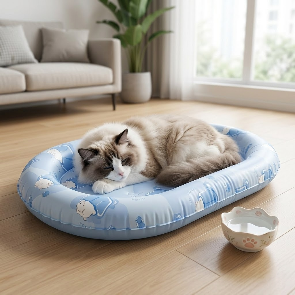 Premium Summer Cooling Pet Nest
