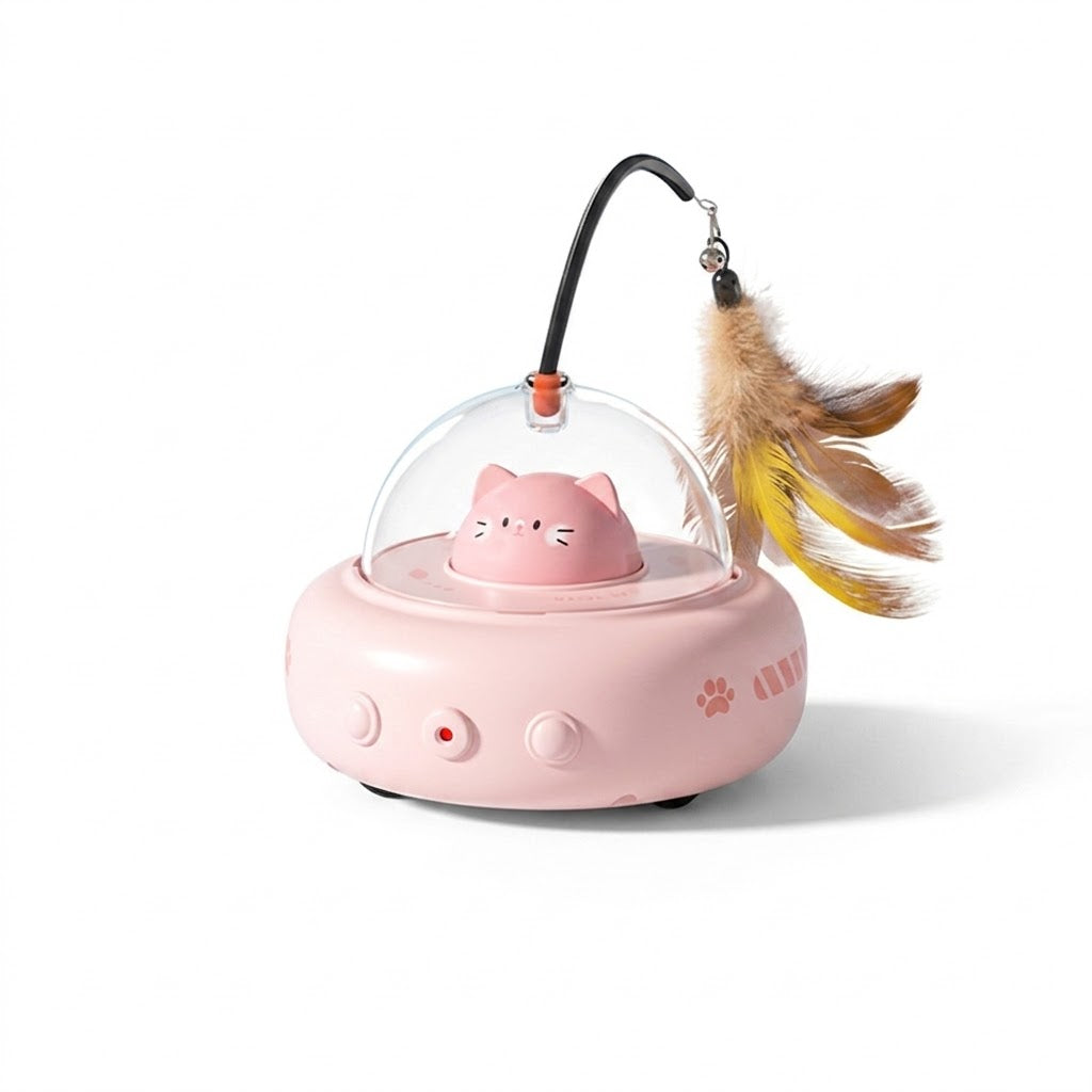 Intelligent Interactive Space Cat Toy